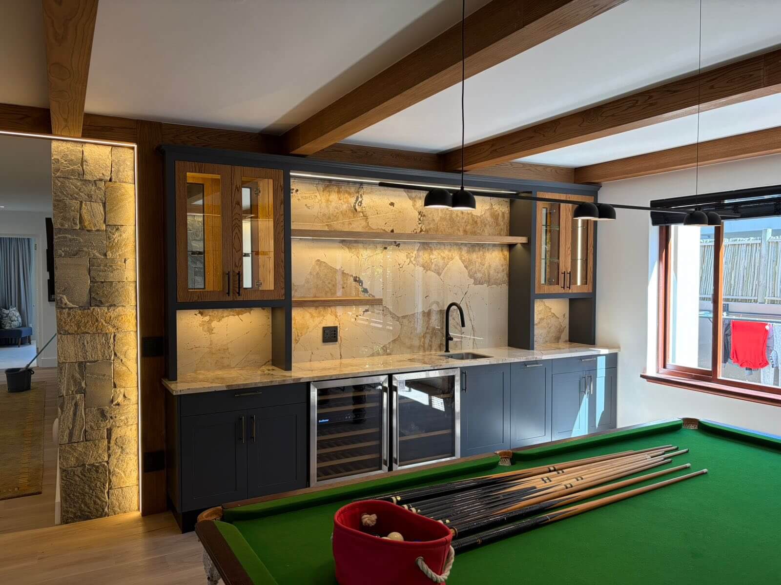 Custom Cabinetry 5 Built In Mini Bar 2