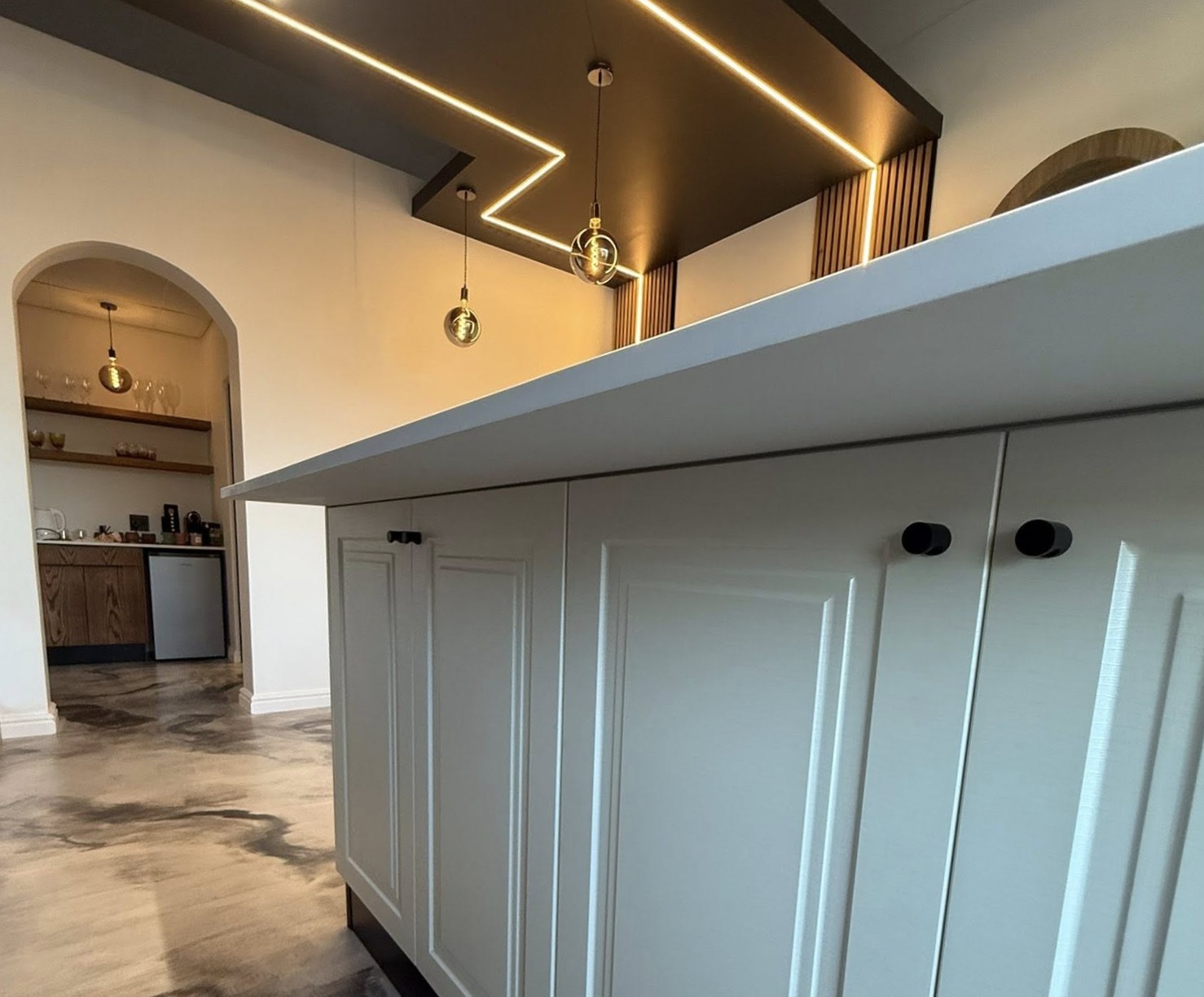 Commercial Fit Outs 3 Hair Salon White Cabinetry