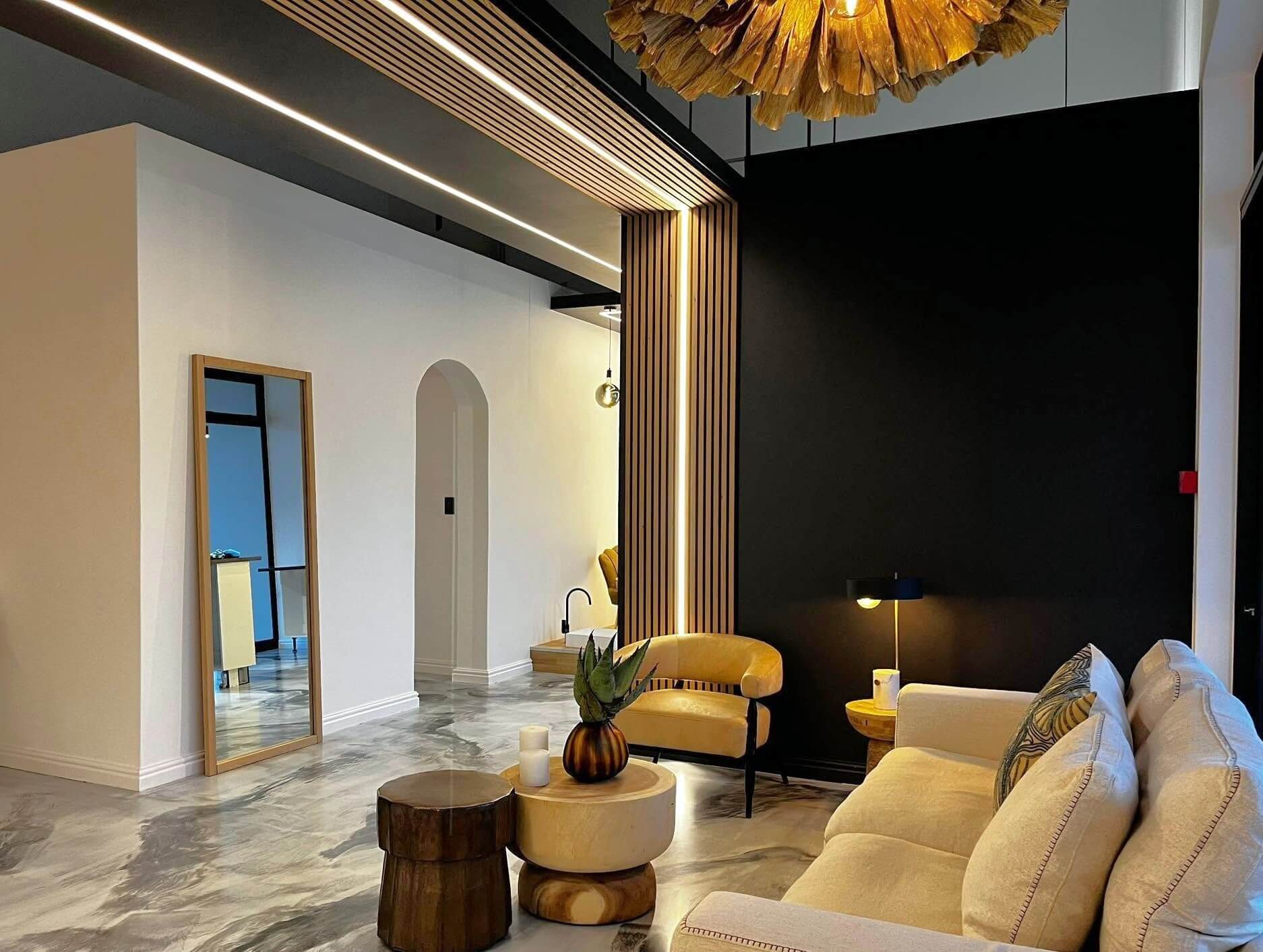 Modern Salon Fit Out Modern Salon Fit Out